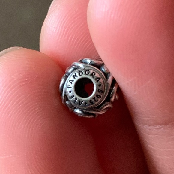 Retired Pandora Essence Collection Friendship Charm Sterling Silver - Picture 8 of 8
